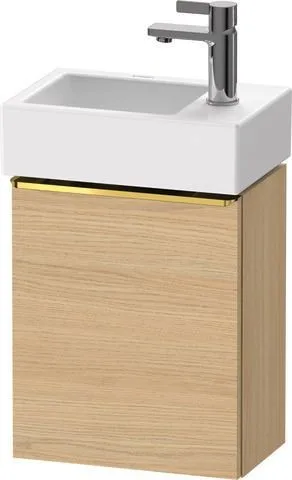 Duravit D-Neo Waschtischunterbau wandhängend Natur Eiche Matt 364x222x440 mm - DE4218R34300000 DE4218R34300000