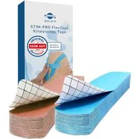 Axion Kinesiologie-Tape Precut Kinesiologie Tape 2er Set Beige und Blau (50-St) MEDIZINPRODUKT