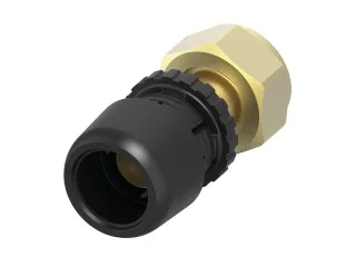 Tece logo-Ax Verschraubung, flachdichtend Dimension 16 x 1/2", Siliziumbronze, 8803301 8803301