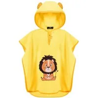 Laynenburg Badeponcho Kinder mit Kapuze - 100% Baumwolle - Strandponcho, Handtuch Poncho aus Frottee für Baby Jungen Mädchen