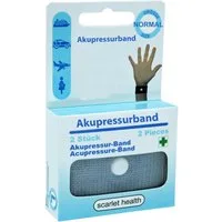 scarlet products Akupressur-System-Bandage, scarlet health, Akupressurband »Sea«, 1 Paar elastische Armbänder