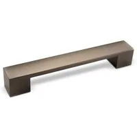 SO-TECH® Möbelgriff Bügelgriff MARKANT BA 128 mm - incl. Schrauben, Edelstahloptik matt dunkel - inkl. Schrauben