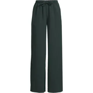 Fließende Webhose mit Elastikbund, Damen,  Grün, Polyester, by Lands' End