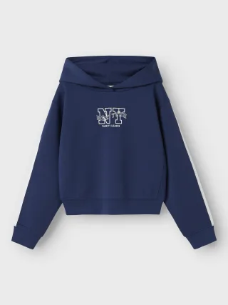 NAME IT - NKFNAPES LS SH SWEAT WH UNB blueprint - Gr. - 140