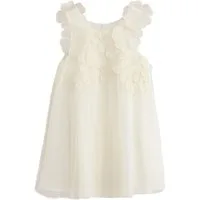 Next Meshkleid Mesh-Kleid mit 3D-Blumen, Blumenmädchen (1-tlg)