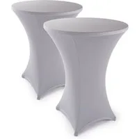 Blumtal Stehtischhusse Stretchbezug Stehtisch Hussen, Elegante Stehtischhusse für Bistrotische