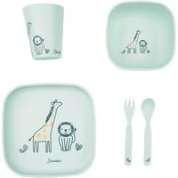 Sterntaler® Kindergeschirr-Set Safari, eckig (5-tlg), Polypropylen