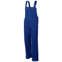 Qualitex Workwear Arbeitslatzhose favorite Latzhose - Arbeitshose aus reiner Baumwolle (BW 320 g) (1-tlg) strapazierfähiger Blaumann mit 7 Taschen - Pflegeleicht - Waschbar