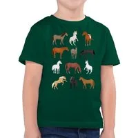 Shirtracer T-Shirt Pferde Reihe (1-tlg) Tiermotiv Animal Print
