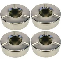 TSB Werk Aschenbecher Aschenbecher Edelstahl Gastroaschenbecher, Windaschenbecher, Sturmaschenbecher, XL