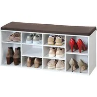 KESPER® Schuhschrank KESPER Schuhschrank mit Sitzkissen