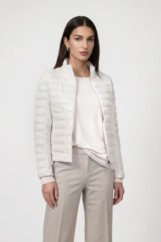 monari - Steppjacke mit Neopren pearly - Gr. - 34