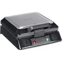 GOURMETmaxx Waffeleisen 4 Waffeln Antihaftbeschichtung, 1200 W, Belgische Waffel
