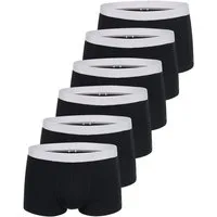 sloggi Retro Boxer 6er Pack men GO ABC 2.0 (Spar-Set, 6-St) Hipster Short / Pant - Baumwolle - ohne Eingriff - Atmungsaktiv