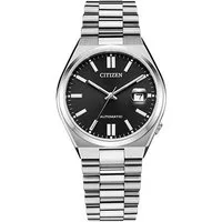 Citizen Automatikuhr TSUYOSA 60h NJ0150-81E, Armbanduhr, Damenuhr, Herrenuhr, Edelstahlarmband, Saphirglas, Datum