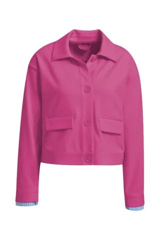 Smith&Soul - Interlock Short Jacket fuchsia - Gr. - S