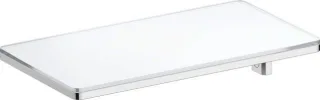 Duravit Ablage für Brausestange 214mm Chrom 41000610