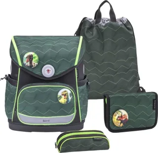 Belmil Premium Schulranzen Set Compact Plus TWIST OF LIME