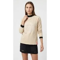 Zwillingsherz Sweatshirt "Zwillingsherz" mit kreativer Brustgrafik
