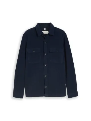 Tom Tailor - Overshirt mit Taschen sky captain blue - Gr. - XL