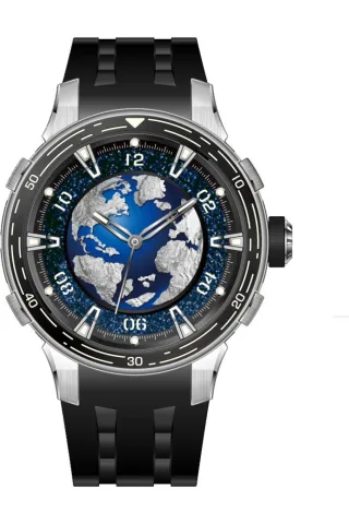 Invicta Celestial 69535 Herren Uhr - Mechanisches Uhrwerk - Edelstahl mit Silbernem Zifferblatt - 40 mm