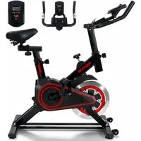 ZMH Heimtrainer 3in1 mit Magnetwiderstand - Klappbares stationäres Fahrrad für Zuhause, Fahrradtrainer Speedbike für Training zu Hause