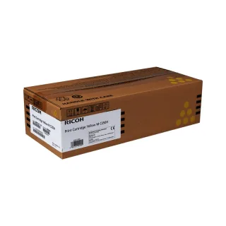 Original 408343 RICOH MC Cartridge yellow UHC