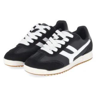 Bullboxer Low Sneaker  Schwarz - Gr. 37 -  Textil