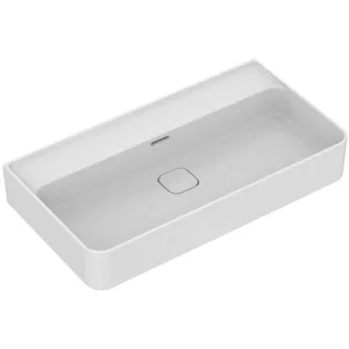 Ideal Standard Strada II Waschtisch T363901 ohne Hahnloch, mit Überlauf, 800 x 170 x 430 mm, weiß