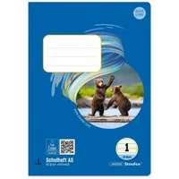 Staufen Schulheft Staufen Schulheft Style Lineatur 1 liniert DIN A5 - 16 Blatt 80g/m²