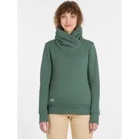 Ragwear Sweatshirt ANABETH mit hohem Stehkragen, aus Baumwolle und Polyester, in Sweatware