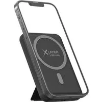 XLAYER Powerbank MagSafe 5000 mAh 2 in 1 mit Standfuß USB-C Magnetisch Powerbank