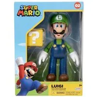 Nintendo Actionfigur Nintendo Super Mario Figur Luigi in Sammlerbox, 10 cm