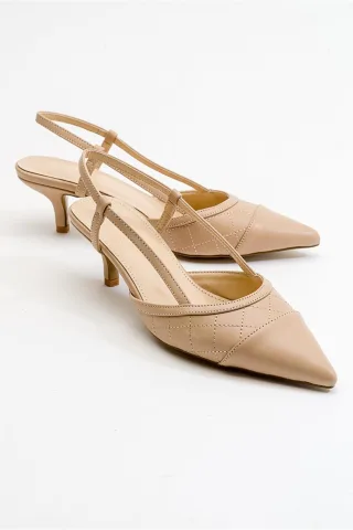 Point Spitzer Zehenbereich Slingback-Pumps (Damen)