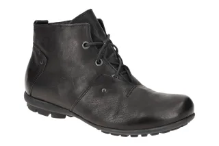 Think Herrenstiefelette 3-000139-0010 KONG Schwarz Echtleder Lammfell Gummisohle
