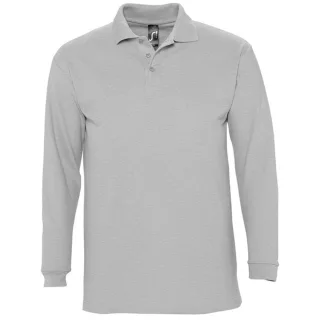 SOLS Winter II - Polo à manches longues - Homme (Gris marne)