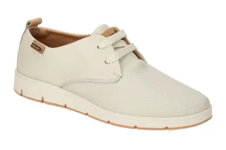Pikolinos W8A-4877C1 Madrid Damen Halbschuhe wei? nata Keilabsatz 1,5cm