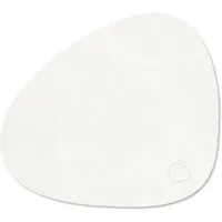 LIND DNA Platzset Nupo Tischset Curve S pure white 24x28cm