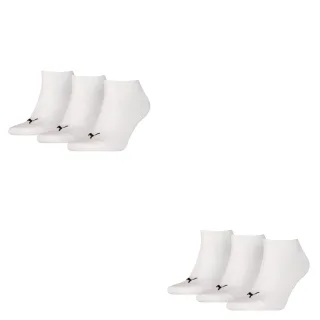 6 Paar Puma Sneaker Invisible Socken Gr. 35 - 49 Unisex für Damen Herren Füßling...