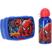 Spiderman Lunchbox Spiderman Lunchpaket mit Lunchbox und Trinkflasche 500ml