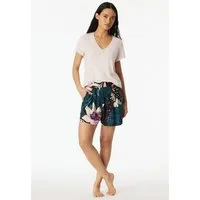 Schiesser Loungepants Mix + Relax elastischer Bund, Viskose, seitliche Taschen, weites Bein