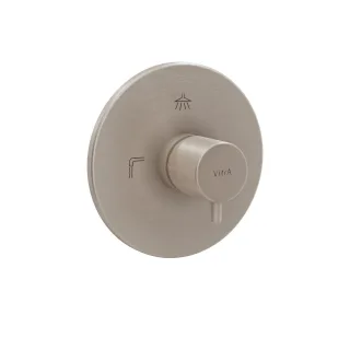 VitrA Flow Soft 3-Wege-Umsteller V-Box Unterputzmontage Nickel gebürstet,A4337834EXP A4337834EXP