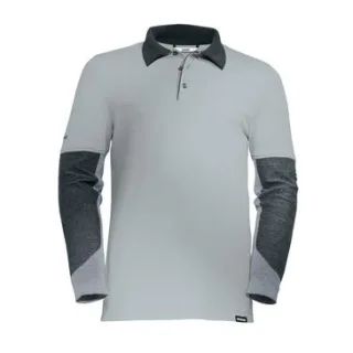 uvex cut doubleflex Poloshirt Langarm - Longsleeve Grau grau L - 1726211