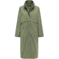 Navahoo Langmantel Zenblüte 14 Modischer oversized Damen Parka mit krempelbaren Ärmeln