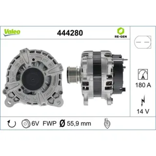 Valeo Lichtmaschine VW Passat B7 2,0