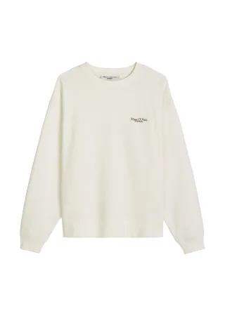 Marc OPolo DENIM - Sweatshirt oversize Silky White - Gr. - M