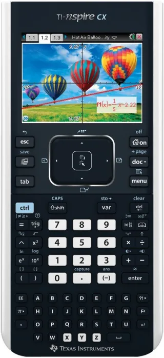 Texas Instruments Grafikrechner TI-Nspire CX schwarz