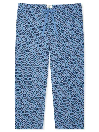Schiesser Damen Pyjamahose Mix RelaxSchlafhose, Nacht Hose, Loungehose
