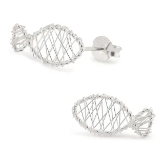 Fisch Ohrringe aus 925 Silber