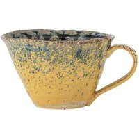 Bloomingville Tasse Bloomingville Milani Tasse, Blau, Steingut, 250 ml, Steingut